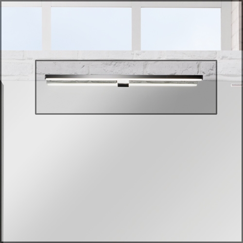 LED Aufsatzleuchte 30cm breit