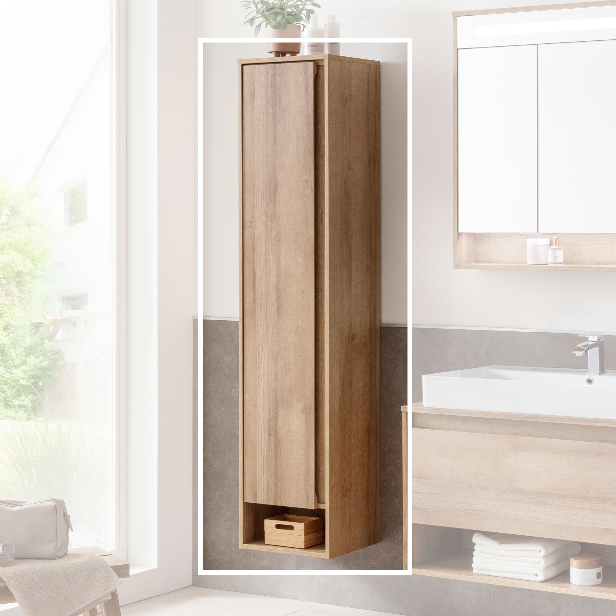 Natura Hochschrank links
