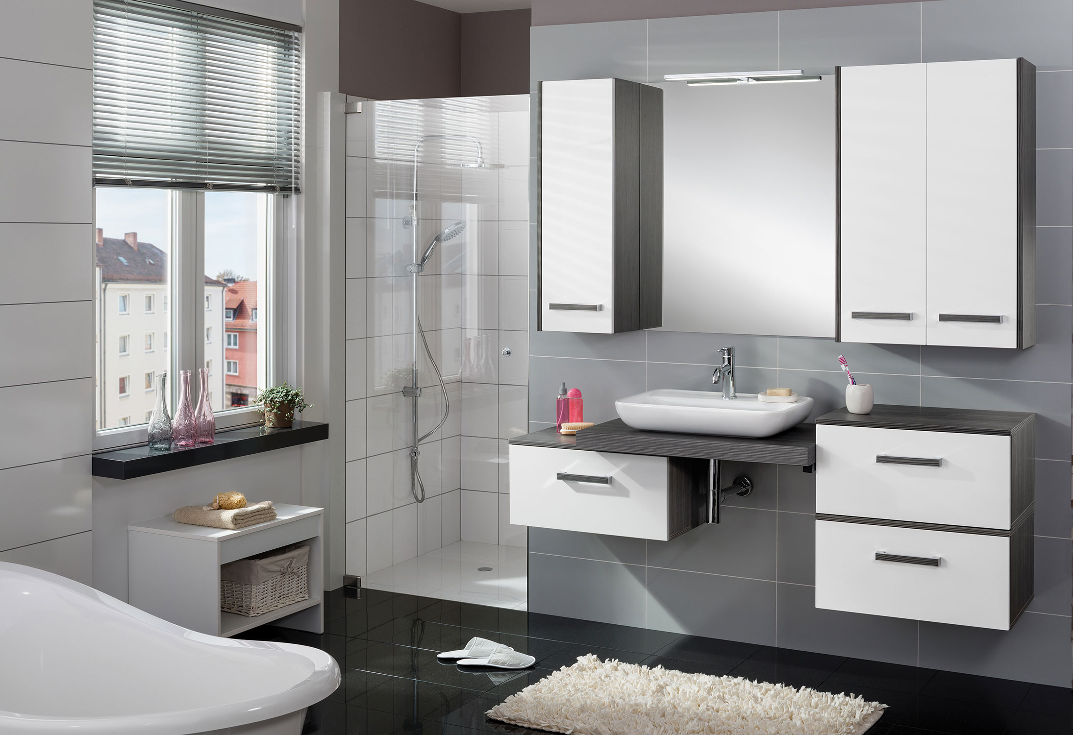 Spiegelelement 80 cm breit