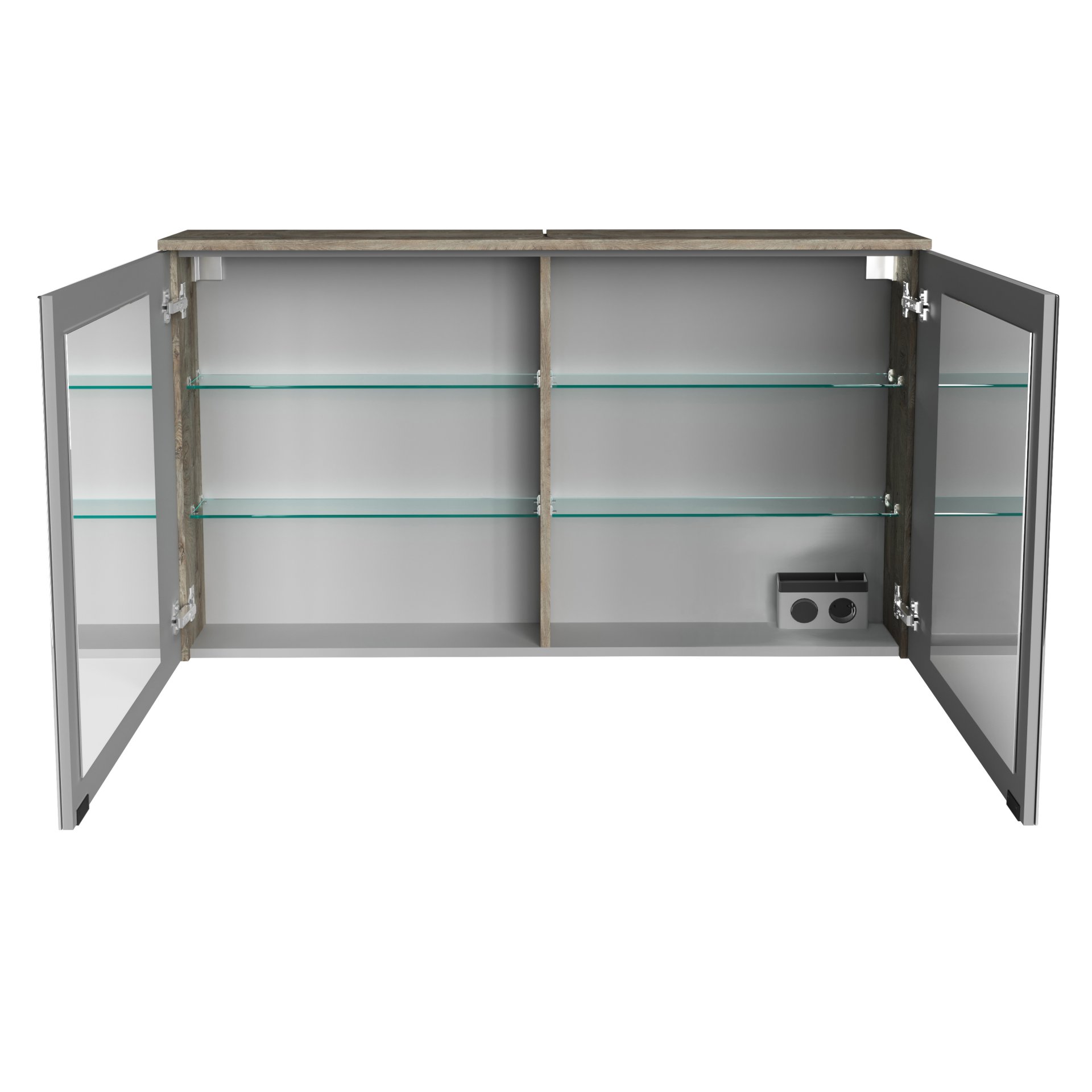 Oxford Spiegelschrank 120cm - Nature Oak