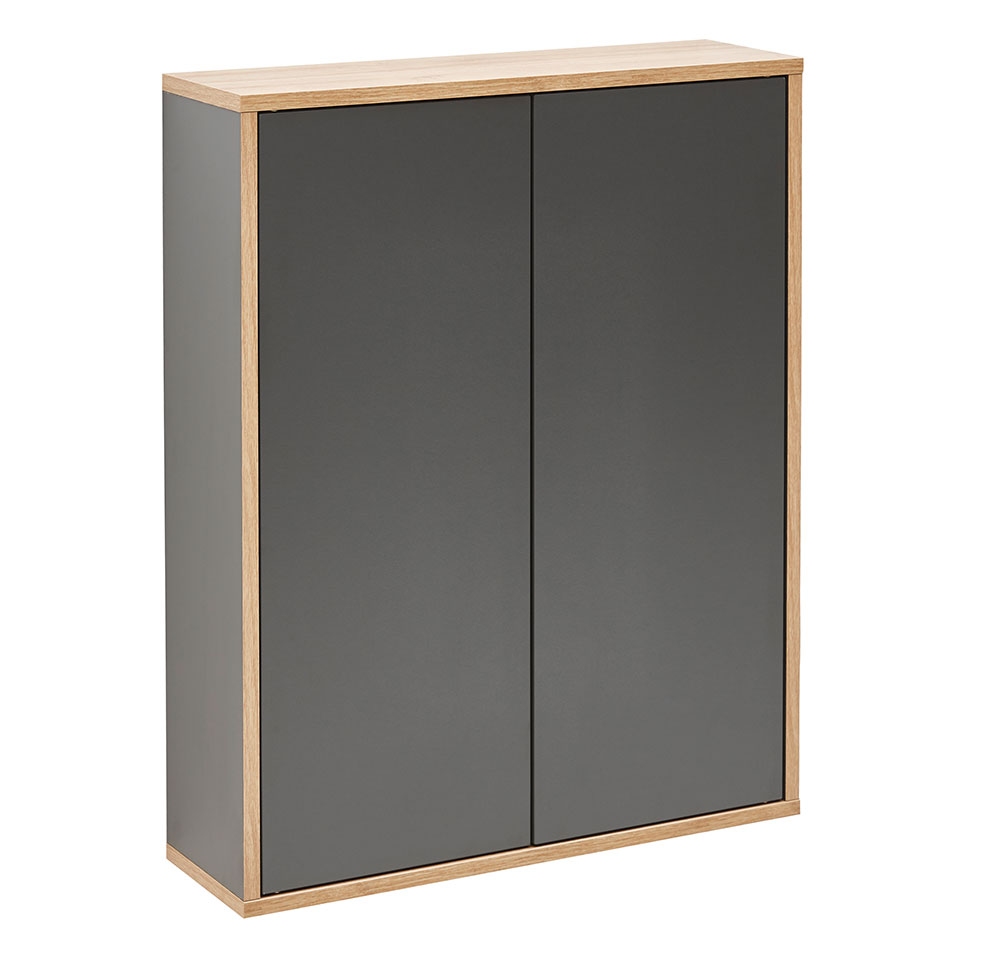 Finn Doppel-Hängeschrank 60cm - Anthrazit