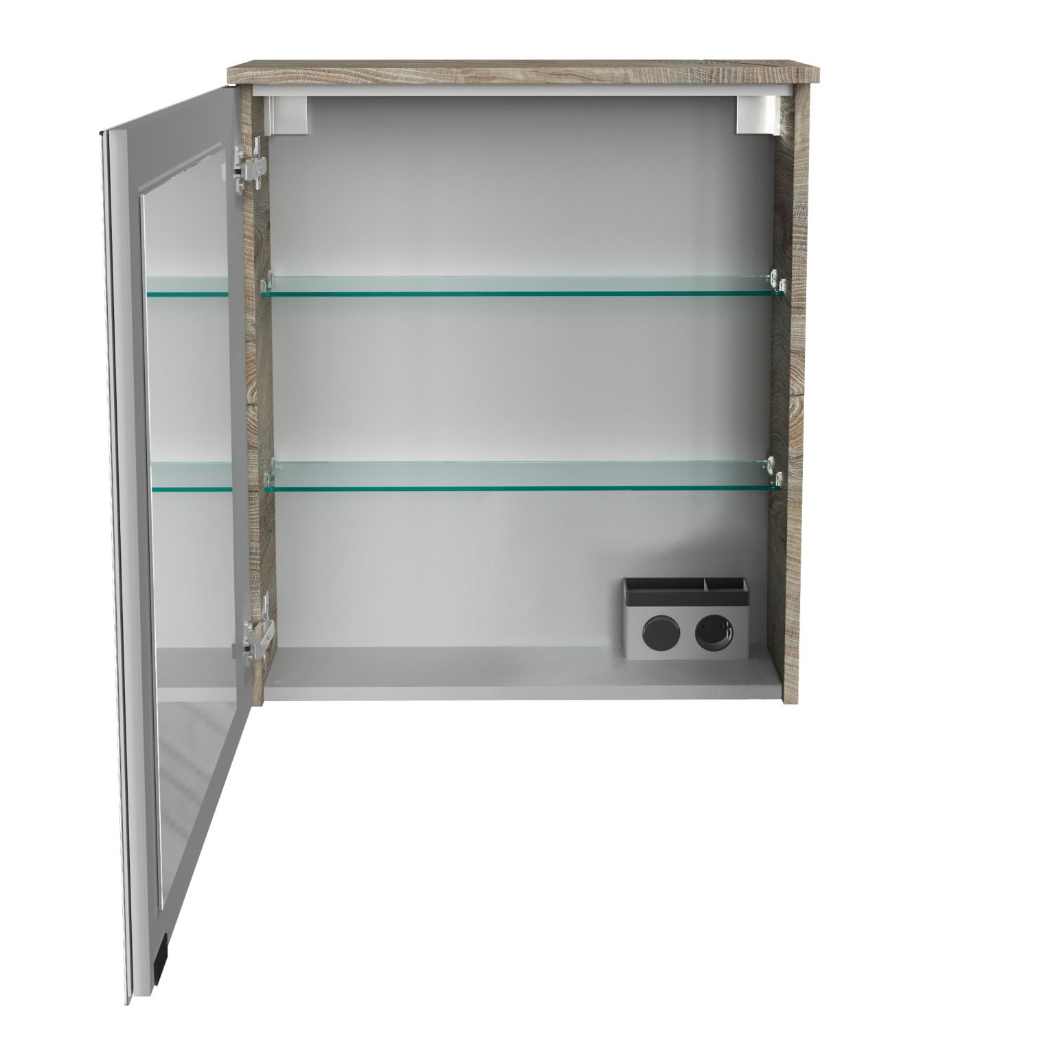Oxford Spiegelschrank 60cm - Nature Oak