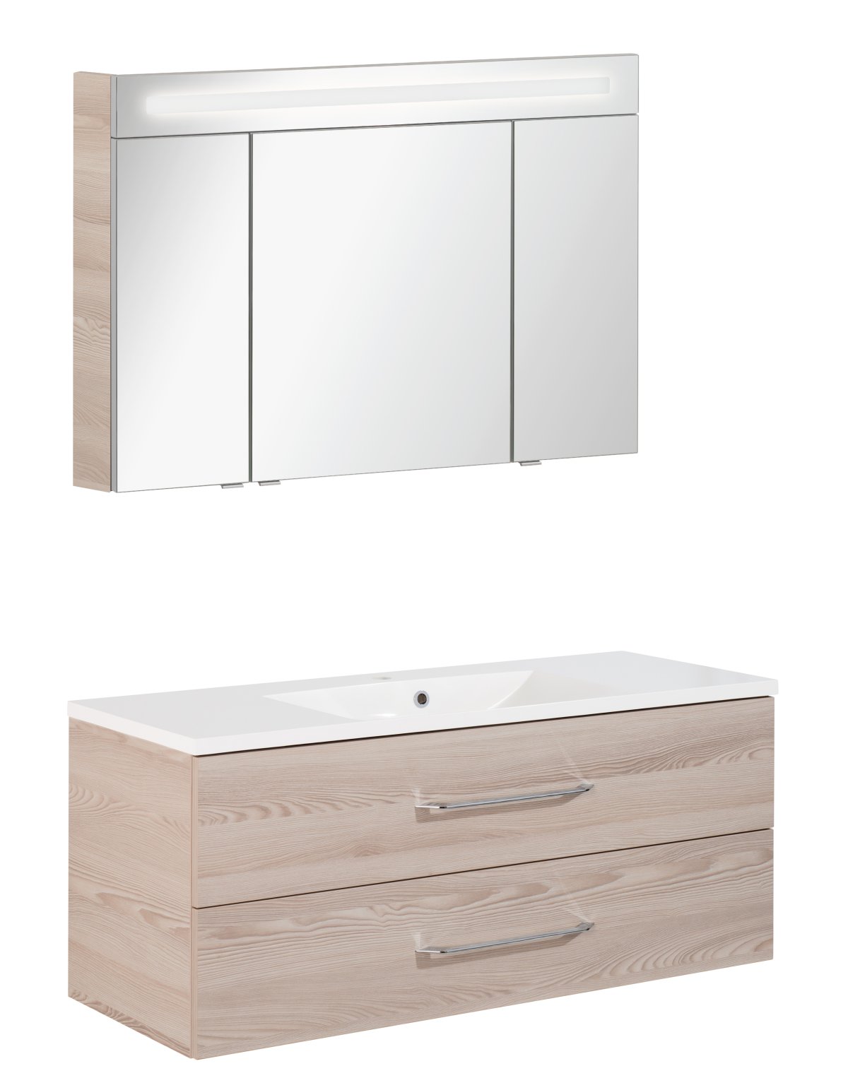 Set B.Clever - Alaska Esche 120 x 51 x 46 cm