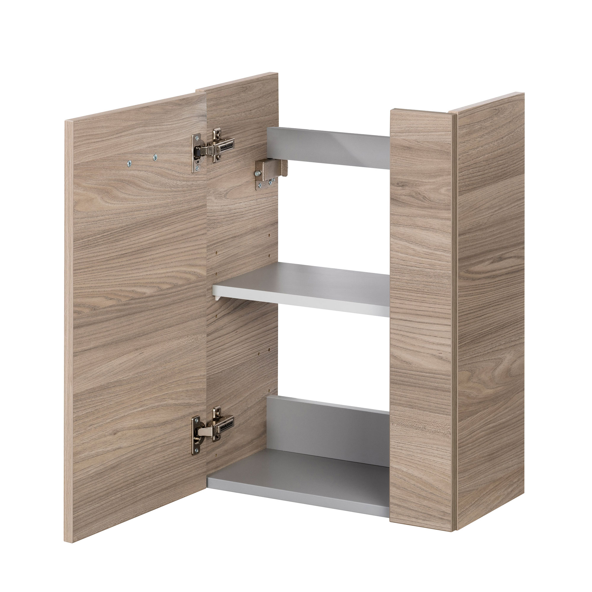 SBC Beckenunterschrank 45 - Front Steinesche - Korpus Steinesche - Linksanschlag