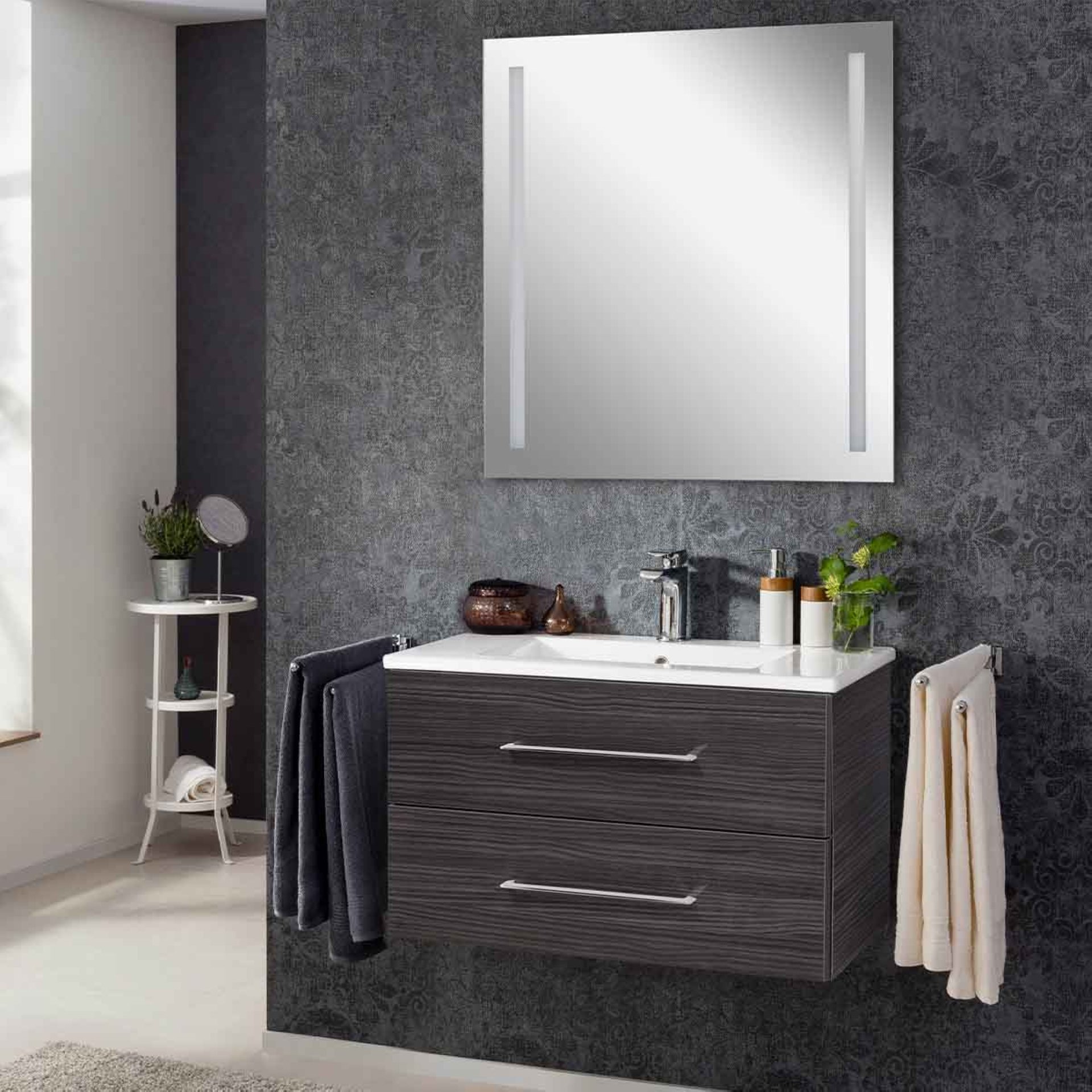 Set B.Perfekt - Dark Oak 82 x 51 x 48 cm