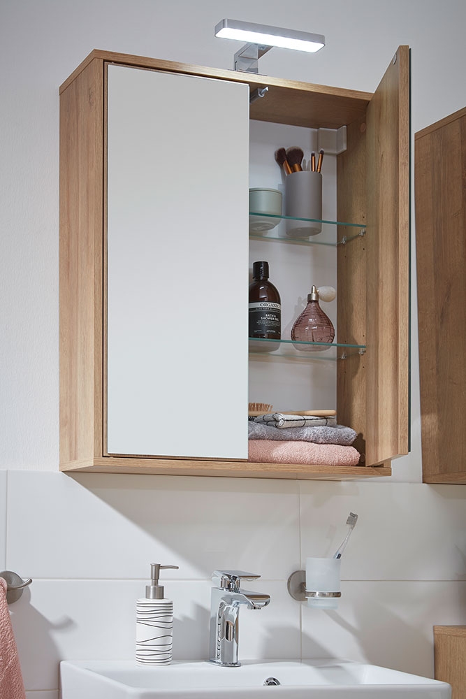 Finn Spiegelschrank 60cm - Ast-Eiche