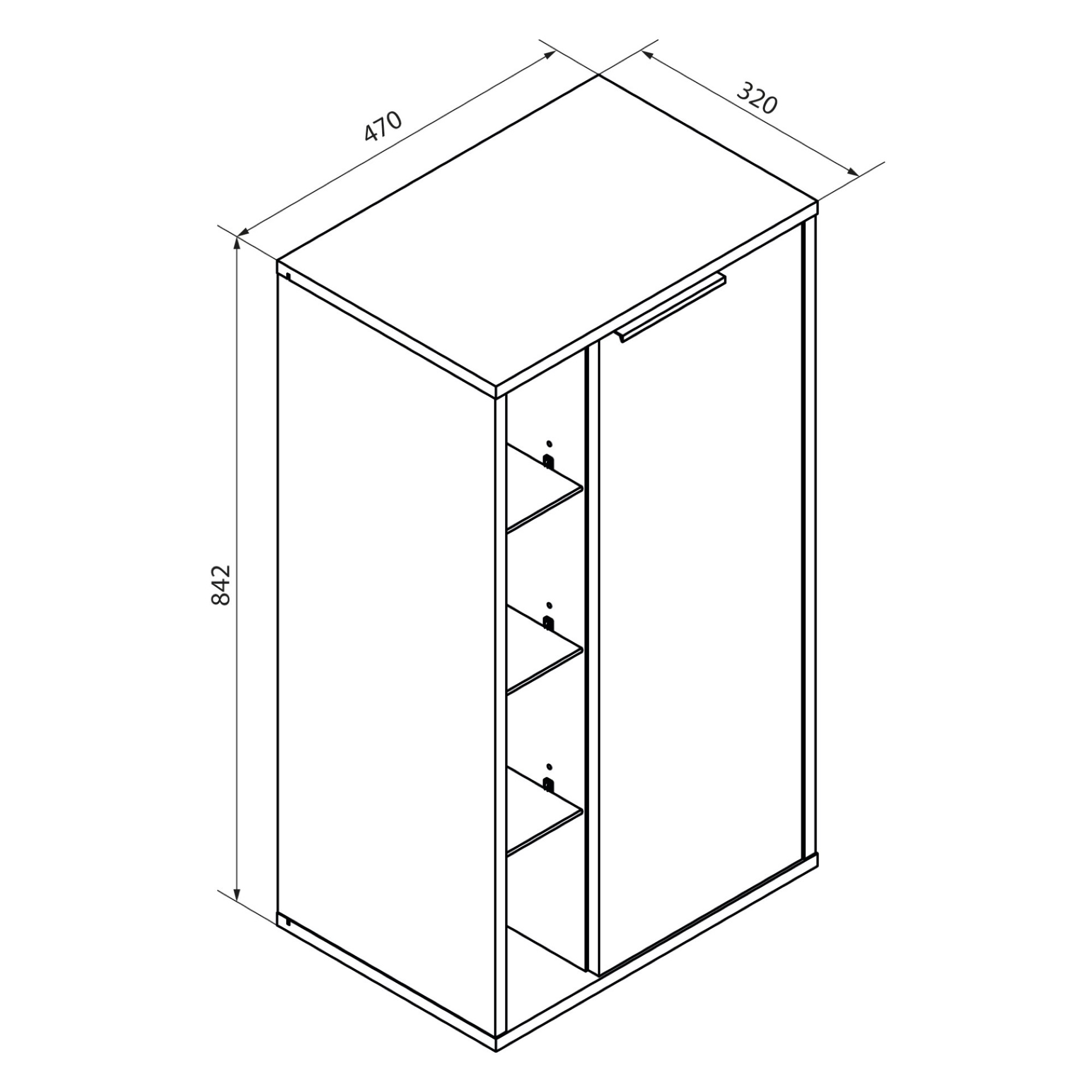 B.Paris F-Midischrank