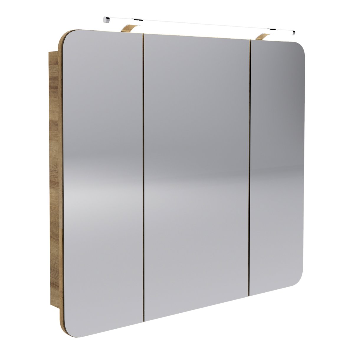 Milano Spiegelschrank Ast Eiche - 90cm
