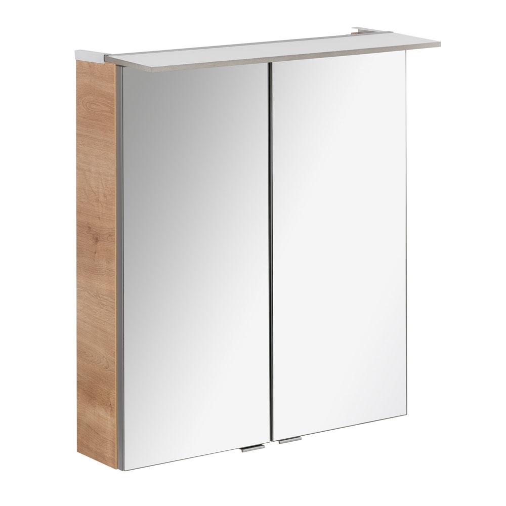 B.perfekt Spiegelschrank 60cm - Ast Eiche
