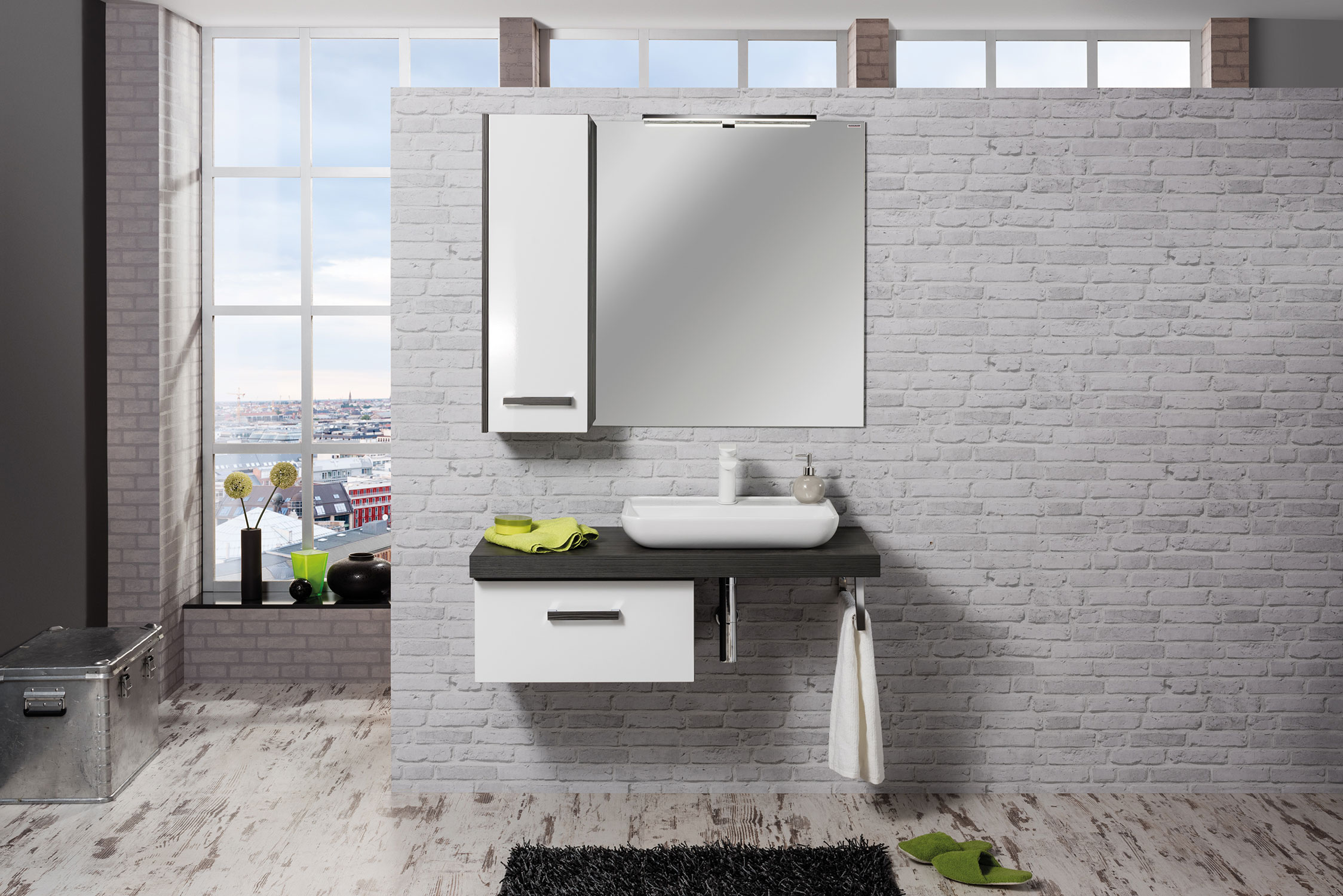 Spiegelelement 80 cm breit