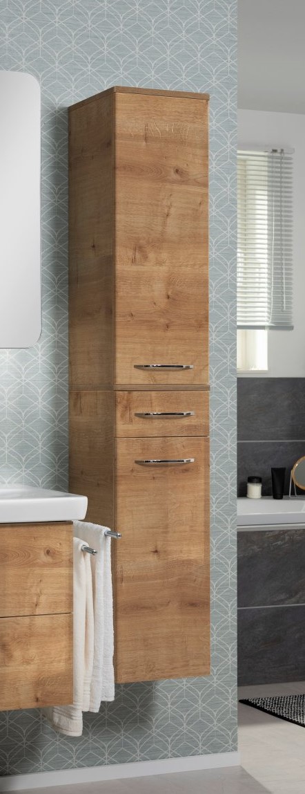 Milano Hochschrank - Ast Eiche