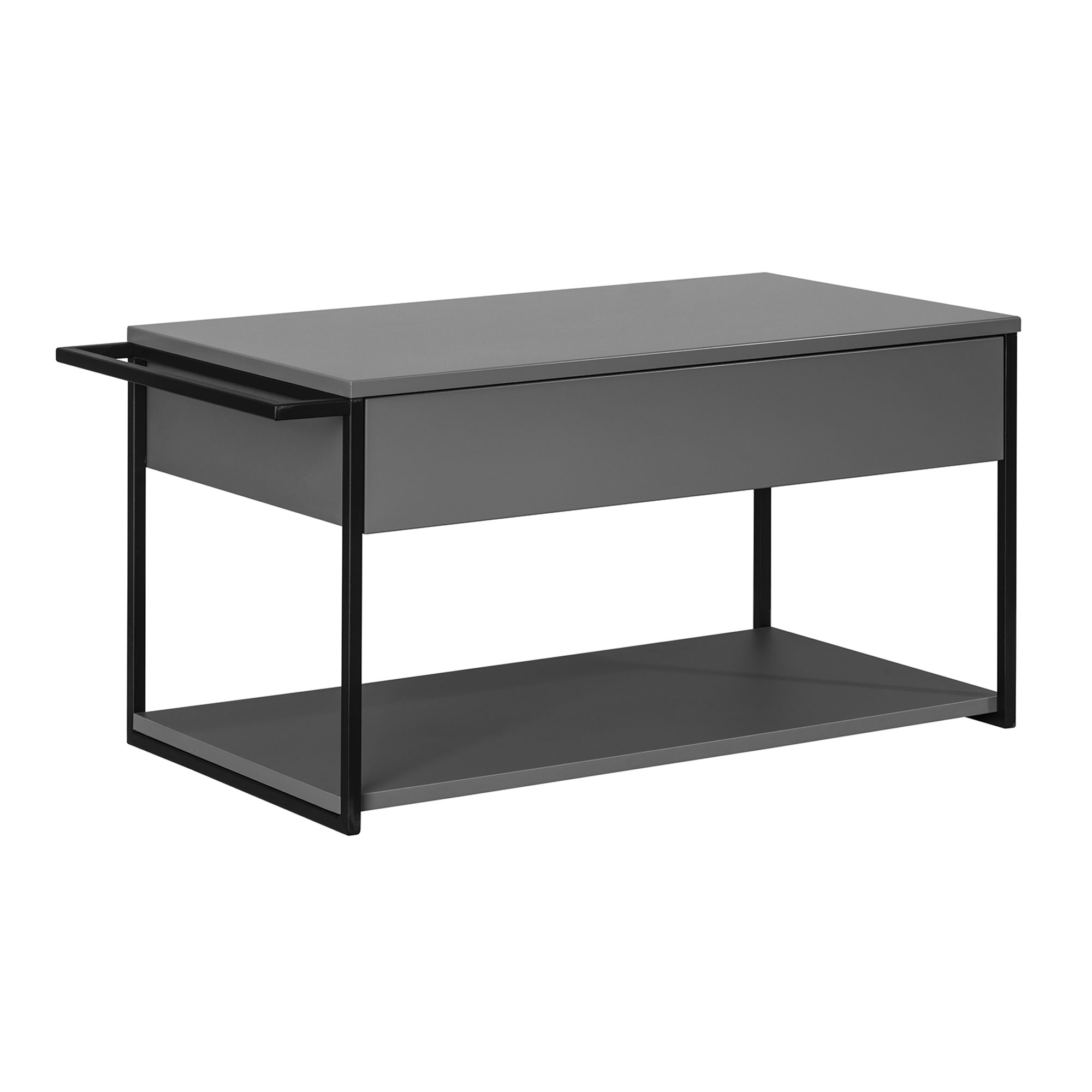 New York Waschtisch - Unterschrank 872 mm grau
