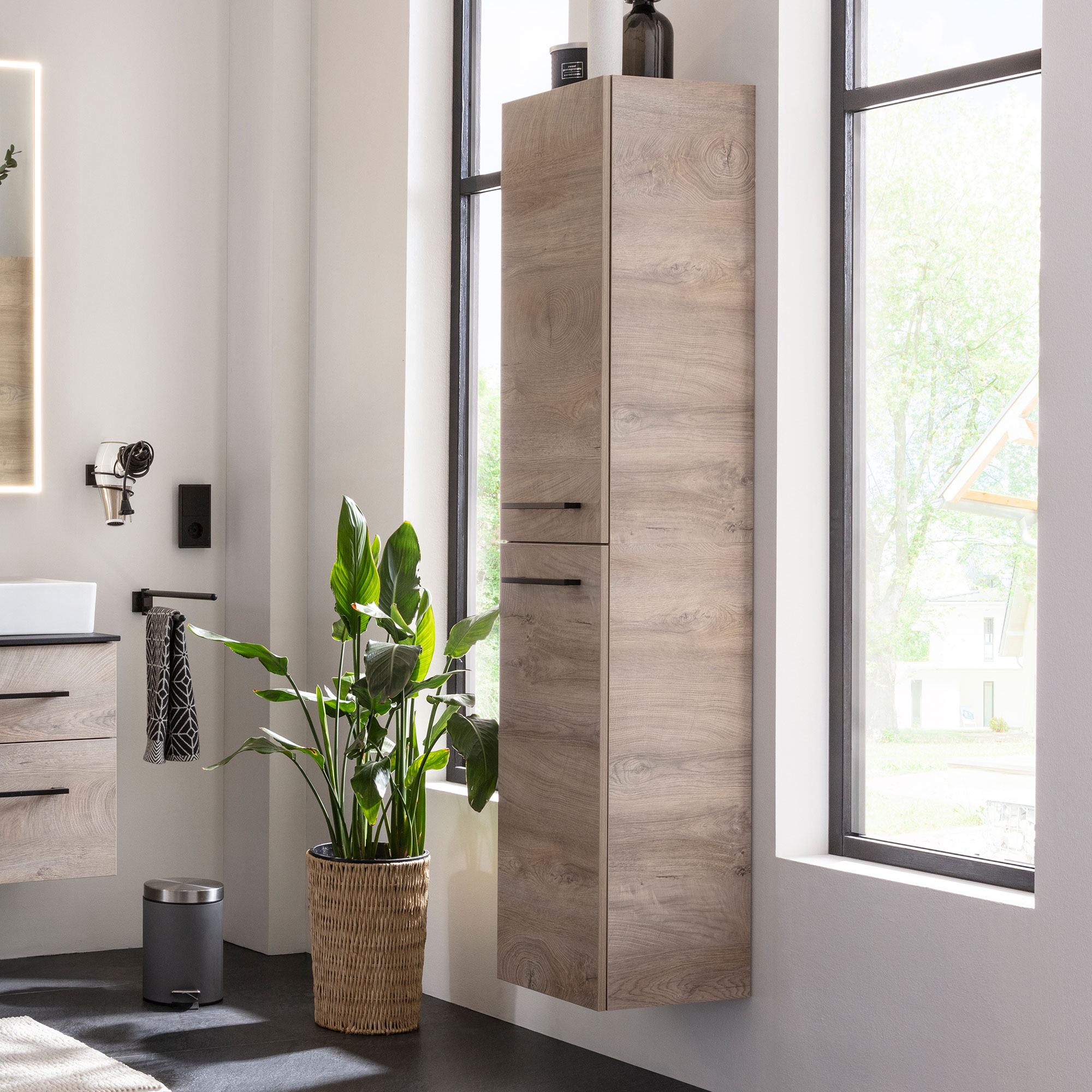 Oxford Hochschrank 30cm - Nature Oak