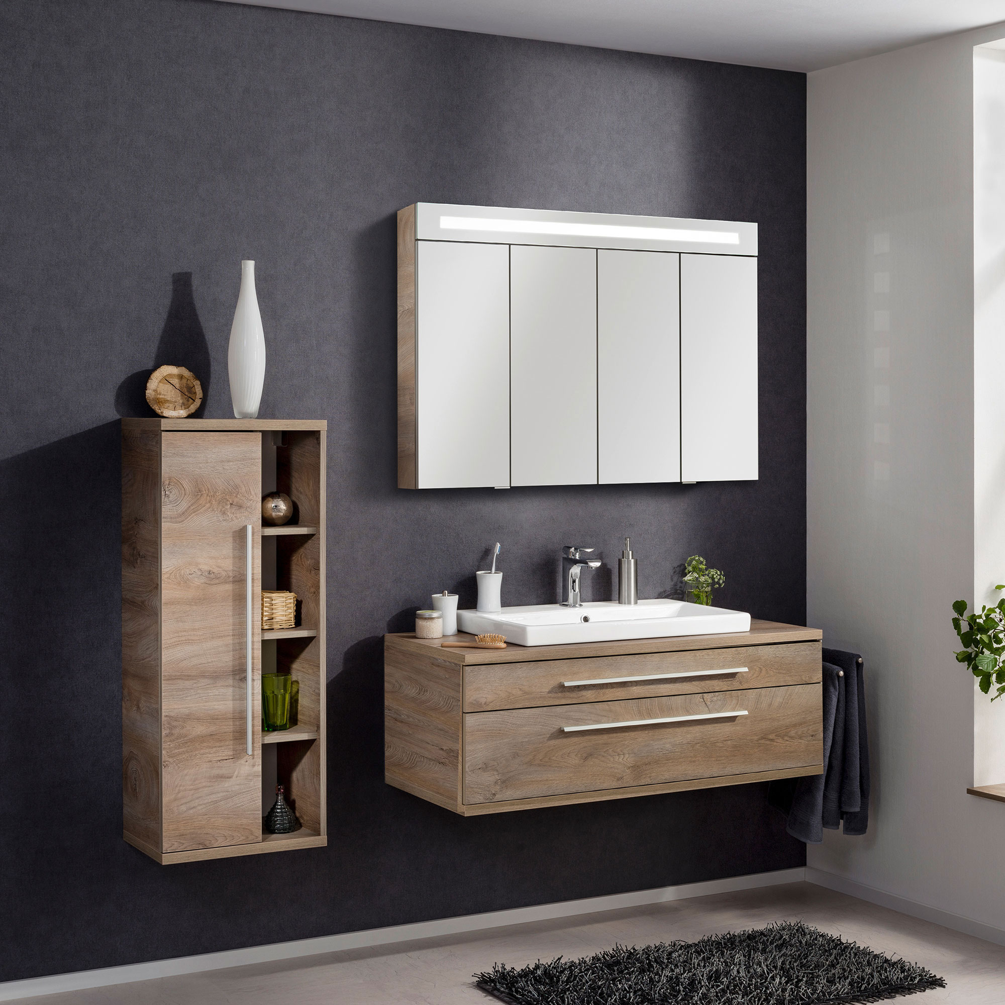 Stanford Midischrank - Nature Oak - links