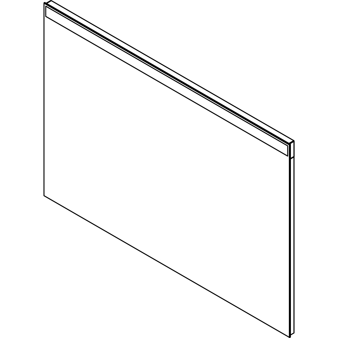 B.brillant Light LED Spiegelelement 100cm
