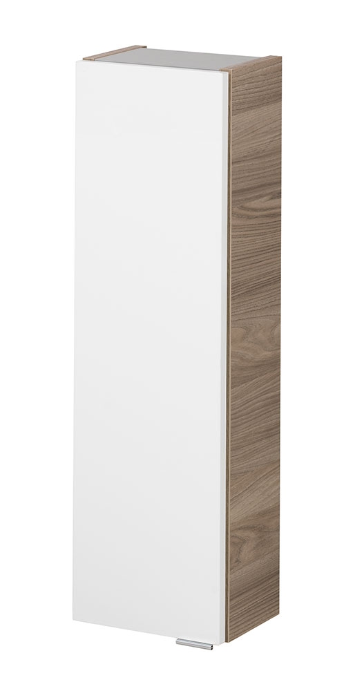 Luxor Hängeschrank links - Weiß Hochglanz - Steinesche - 20cm