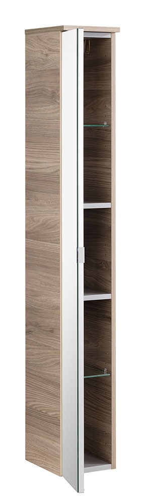 Luxor Hochschrank verspiegelt Linksanschlag - Steinesche - 20cm