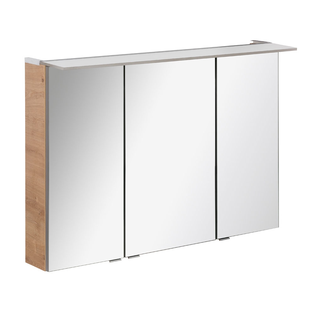 B.perfekt Spiegelschrank 100cm - Ast Eiche