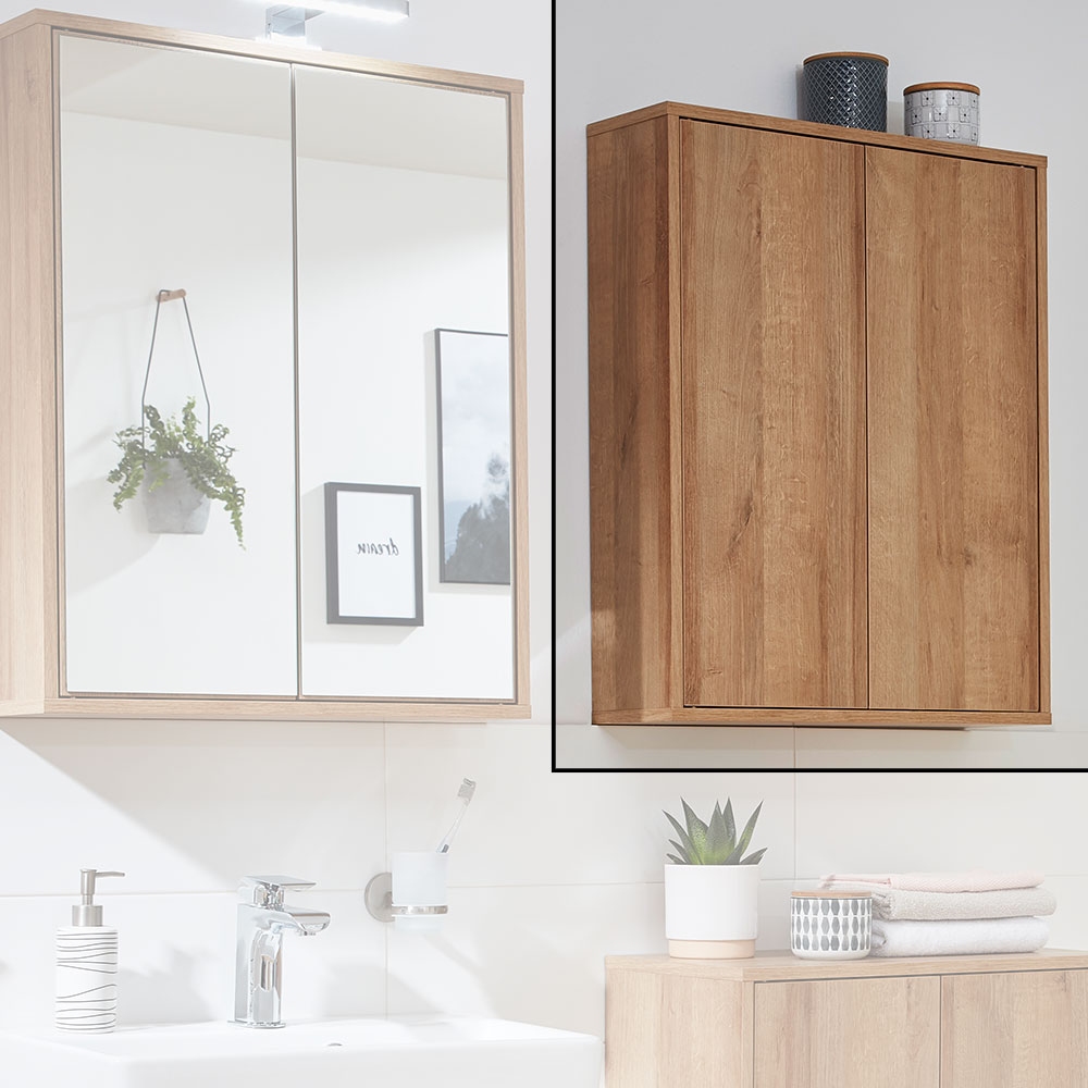 Finn Doppel-Hängeschrank 60cm - Ast-eiche