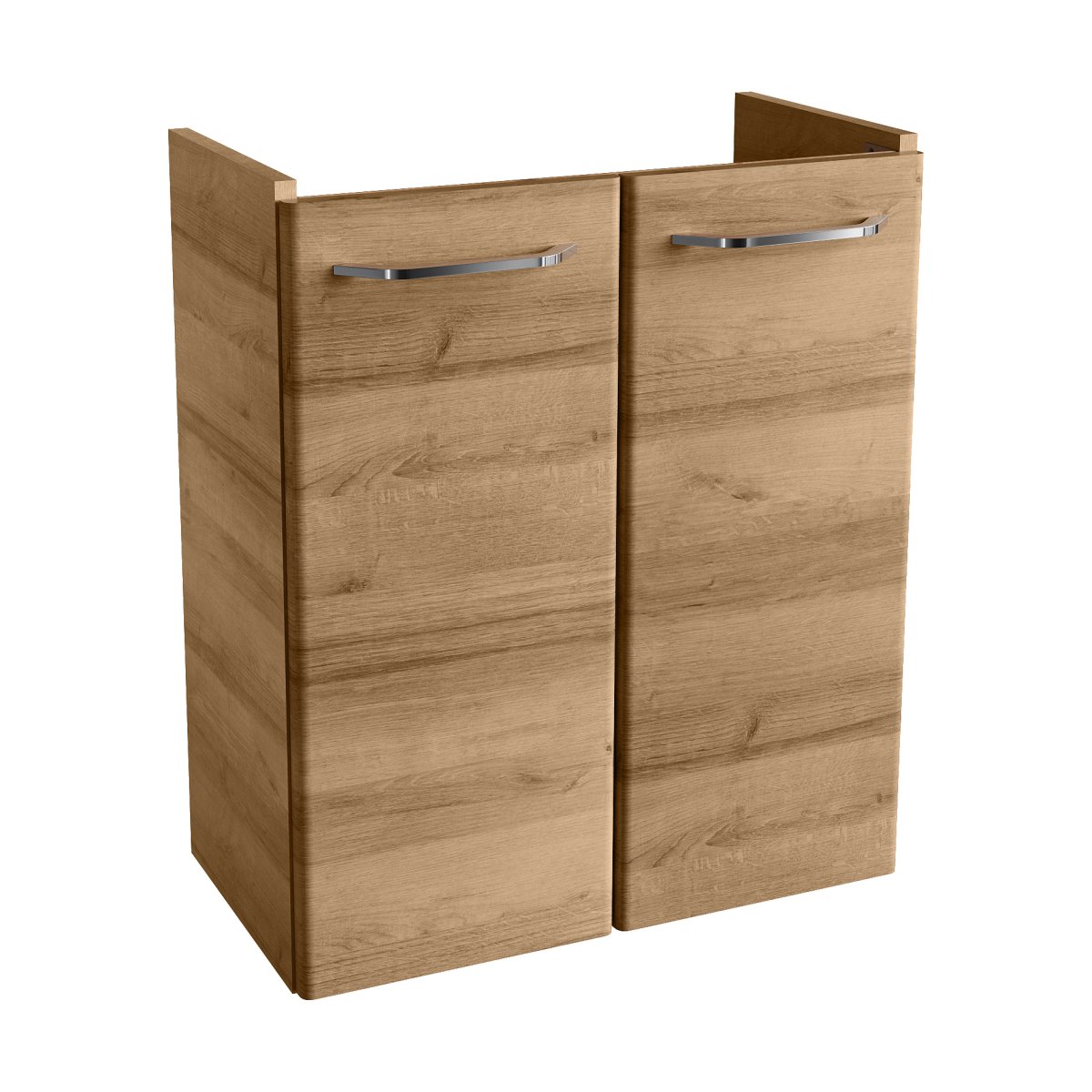Milano Gäste WC Waschtischunterschrank - Ast Eiche