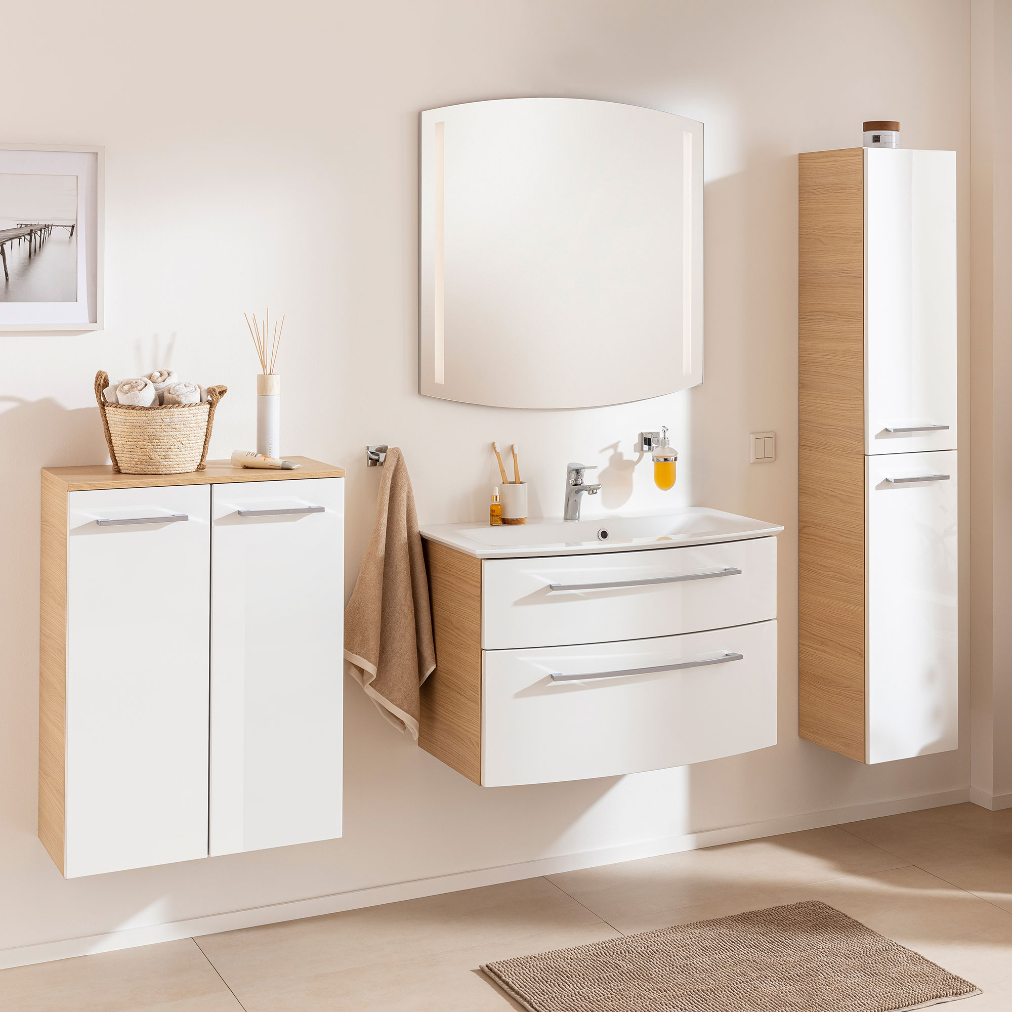 LED Spiegelelement B.Style 80