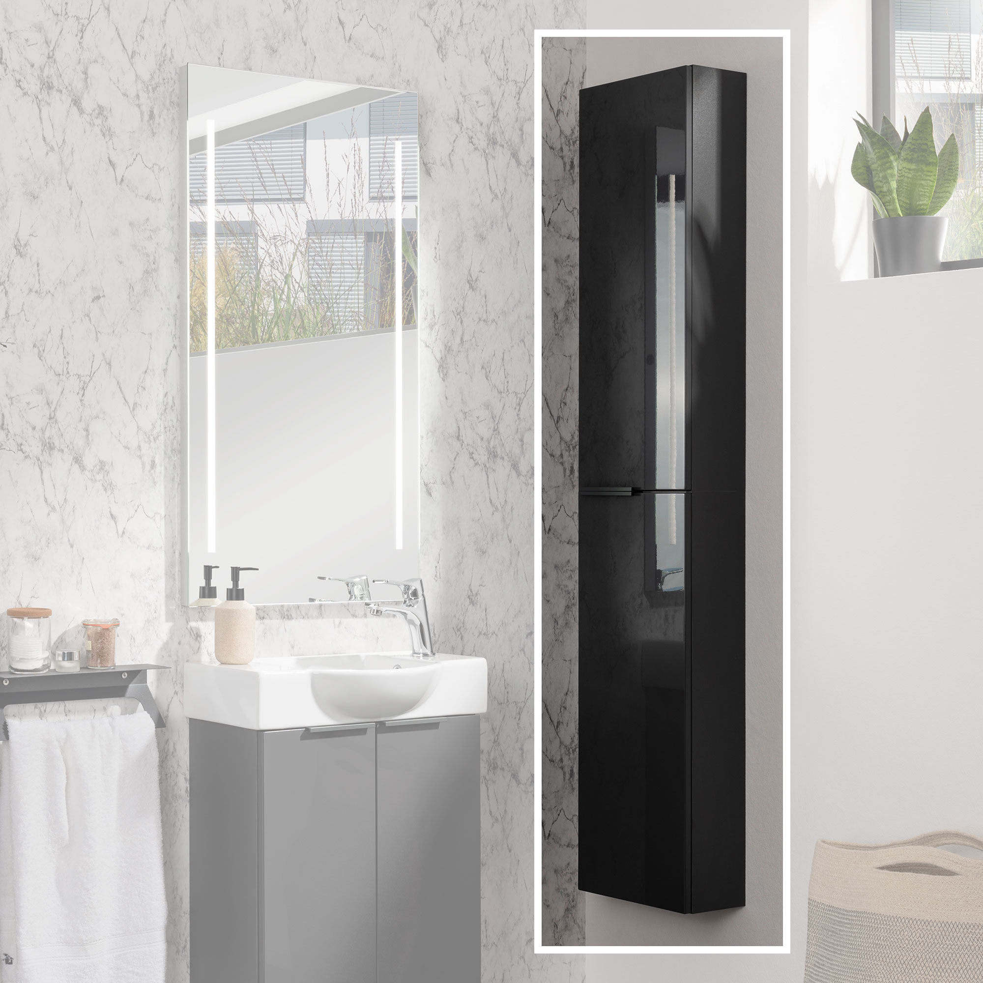 Luna Hochschrank slim