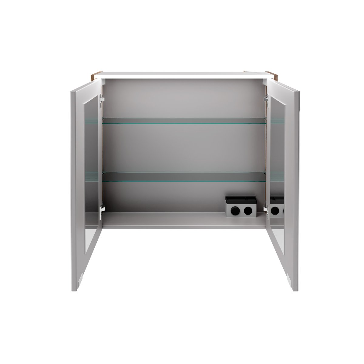 Verona Spiegelschrank 80cm - Nussbaum