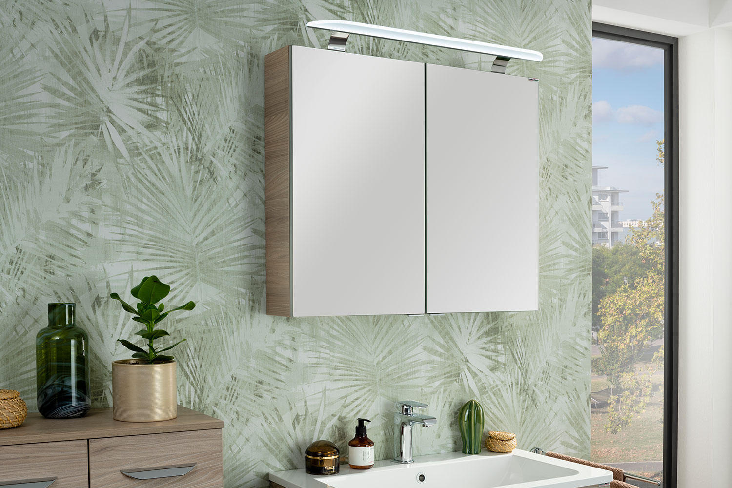 Luxor LED-Spiegelschrank 80cm