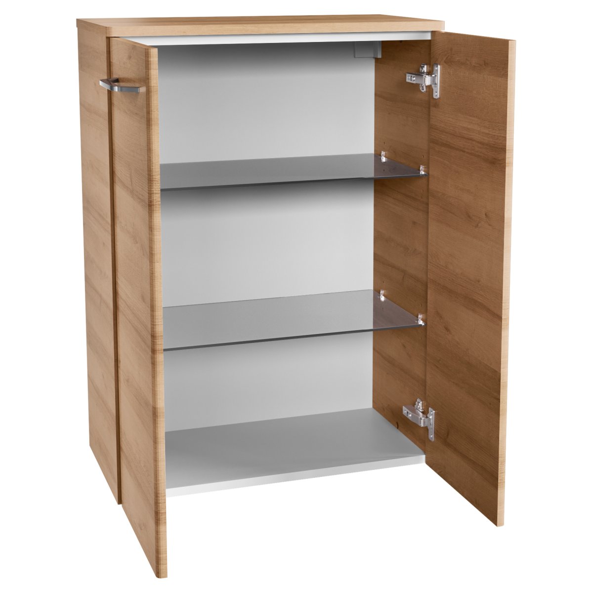 Milano Doppel-Midischrank - 60cm - Ast Eiche