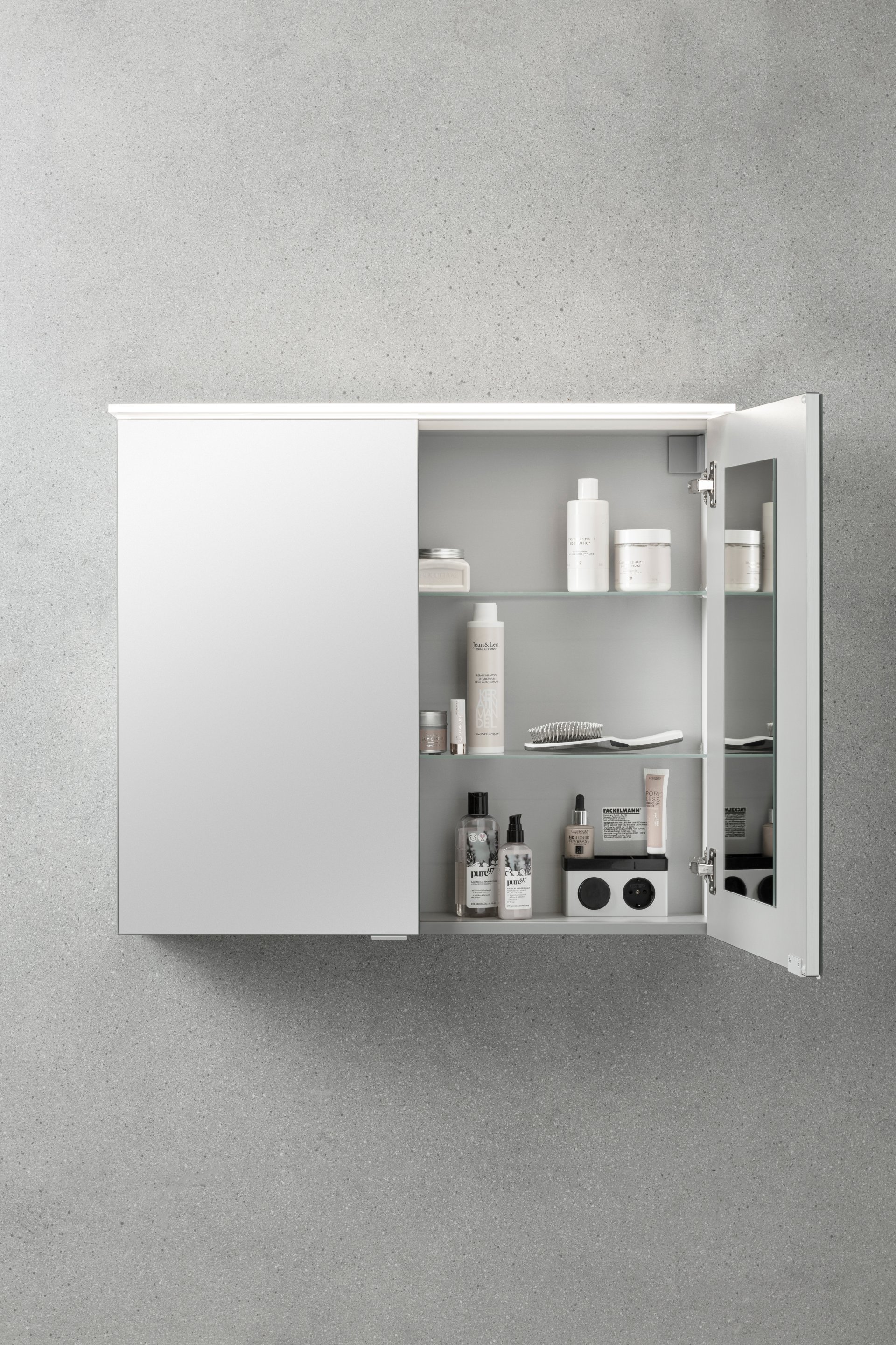 Set B.Perfekt - Dark Oak 82 x 51 x 48 cm