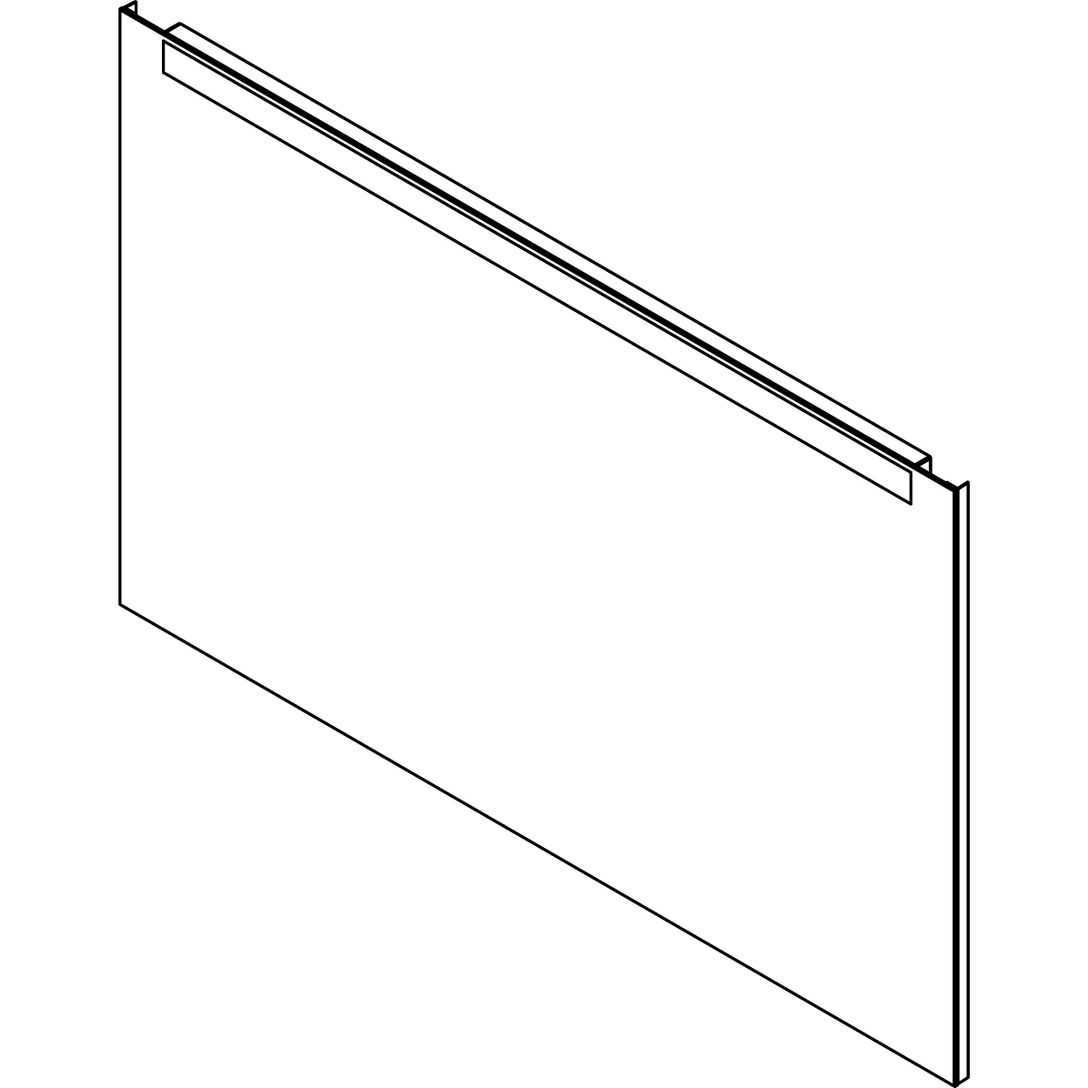 B.brillant Light LED Spiegelelement 110cm