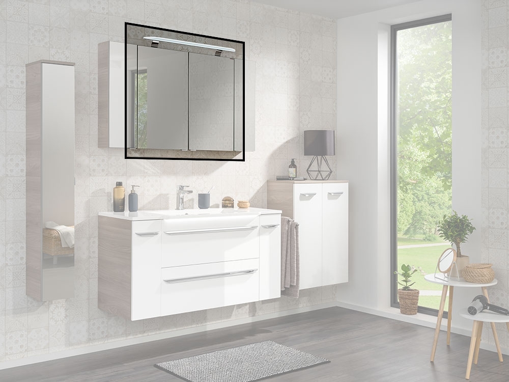 Luxor LED-Spiegelschrank 80cm