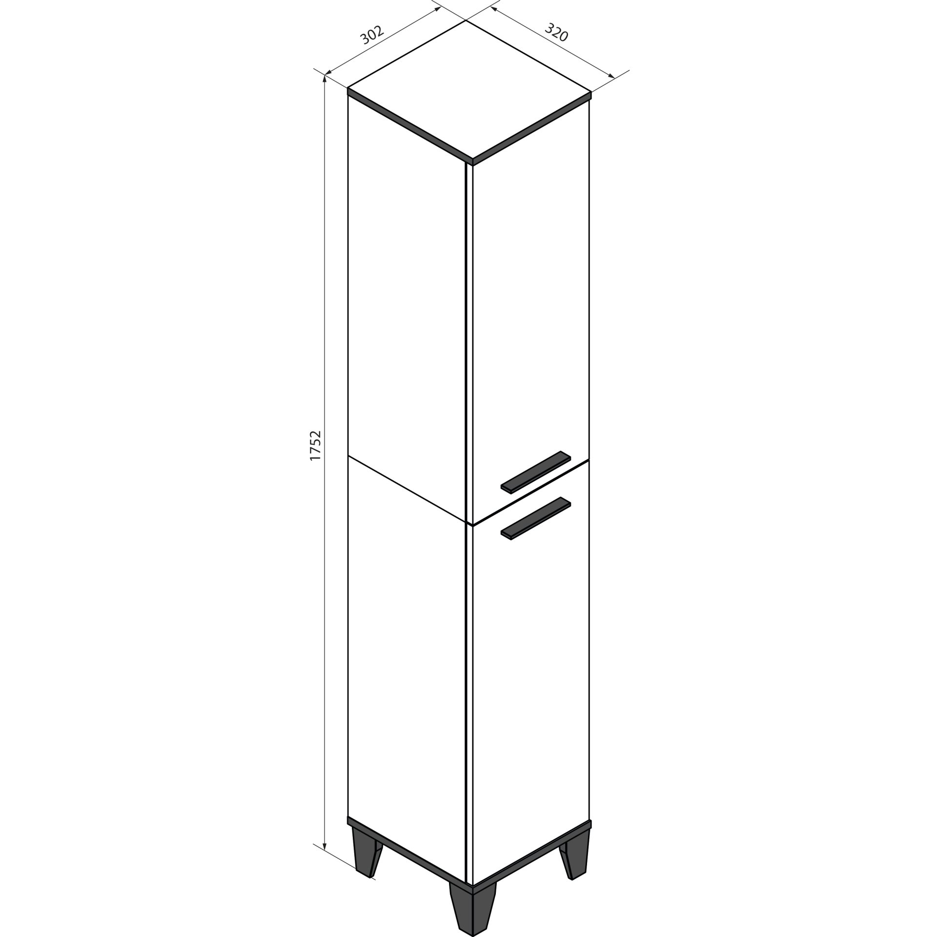 TE-A Hochschrank