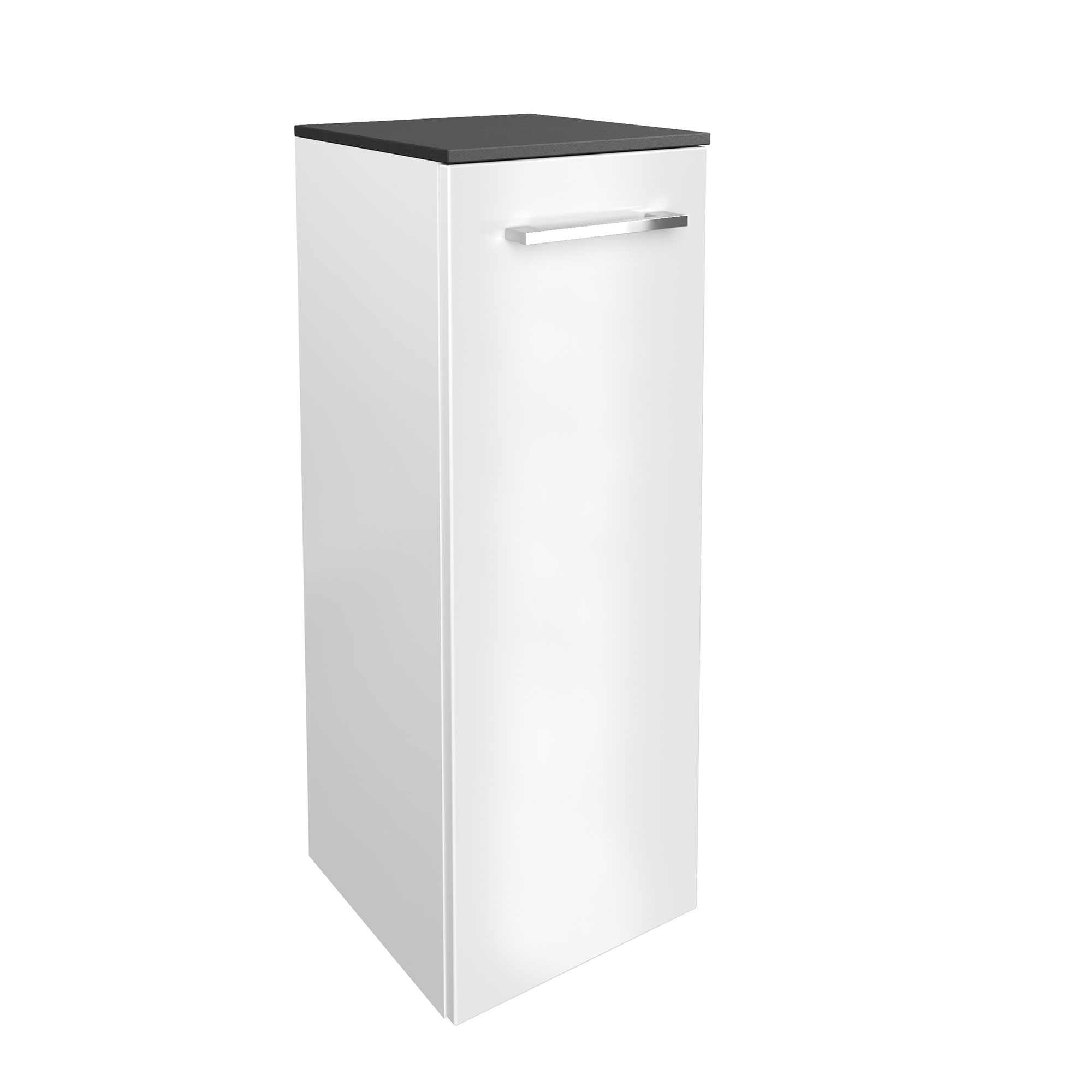 Oxford Midischrank 30cm - Weiß Hochglanz