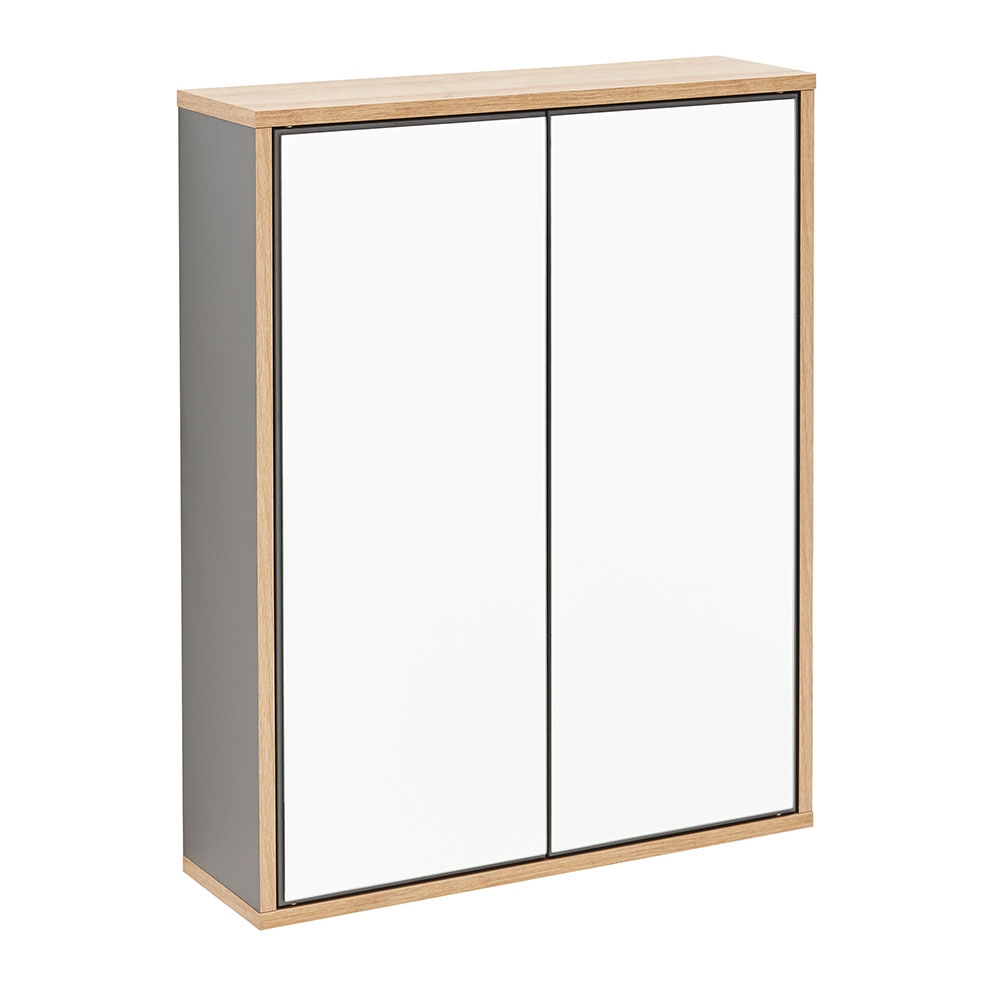 Finn Spiegelschrank 60cm - Anthrazit