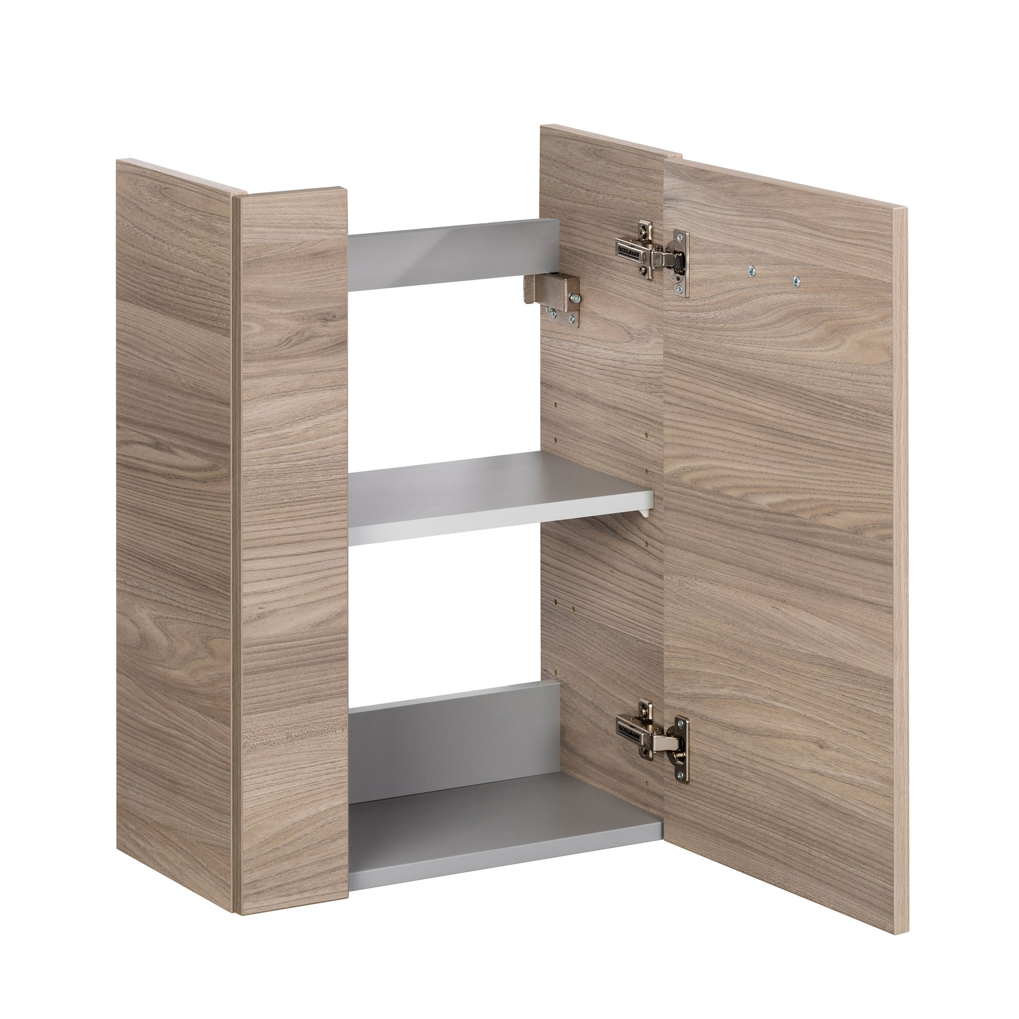 SBC Beckenunterschrank 45 - Front Steinesche - Korpus Steinesche - Rechtsanschlag